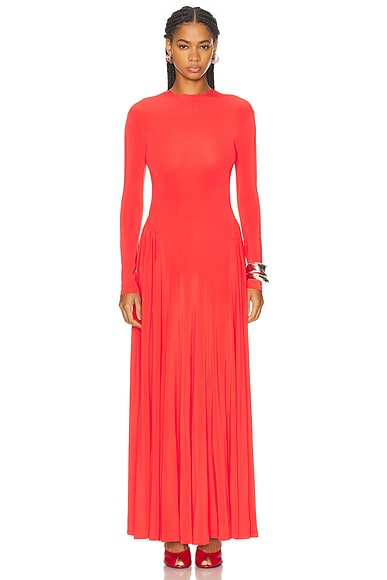 TOVE Orea Dress in Vivid Red