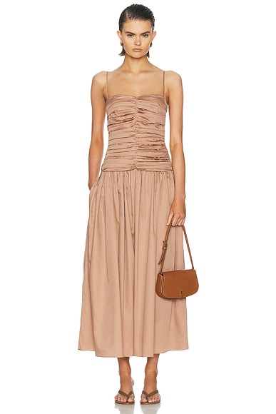 TOVE Amina Dress in Mink