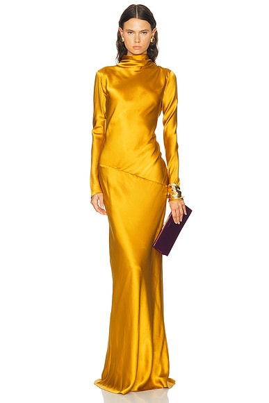 TOVE Gio Dress in Gold