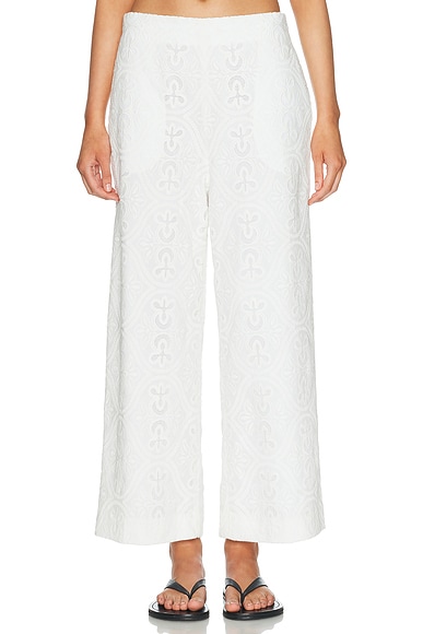 TOVE Nynette Trouser in White