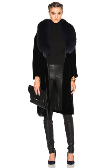 Penelope Fur & Velvet Jacket