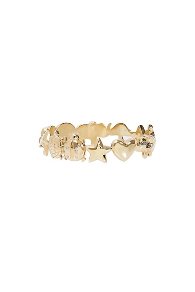 Timeless Precious Blanca Bracelet in 14k Yellow Gold & Diamonds