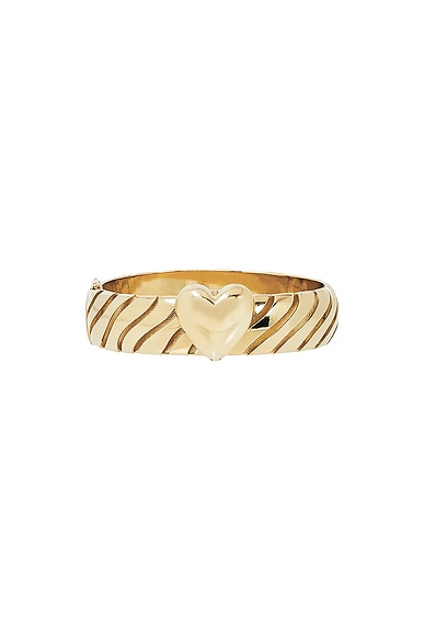 Beige Heart Bracelet