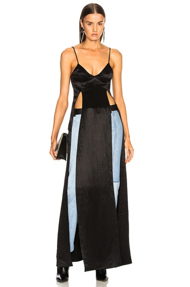 Silk Long Cami Top