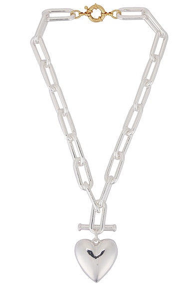 TIMELESS PEARLY Goa ハート チャーム グレー パール ネックレス ハートペンダントパールネックレス(2color) | ファッション通販