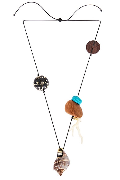 Charms And Shells Necklace