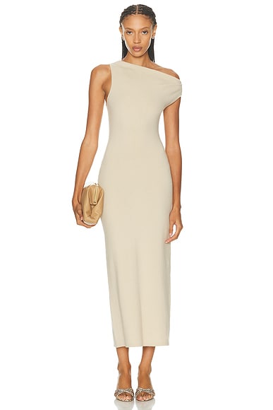 Asymmetrical Twist Dress