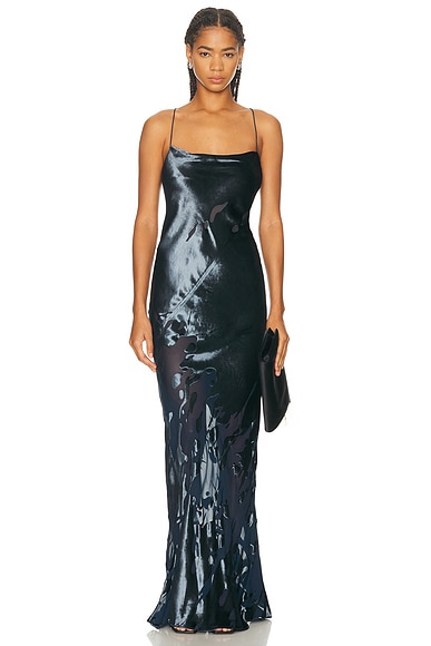 Cowl Bias Gown