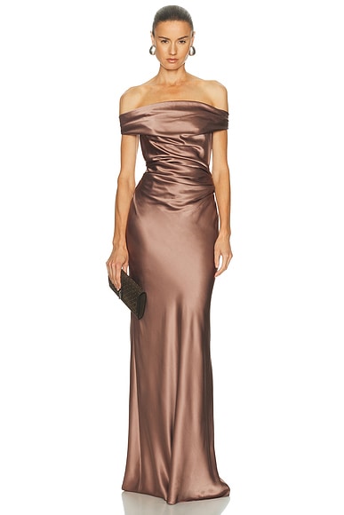 Bardot Gown