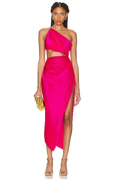 for FWRD One Shoulder Cut Out Dress