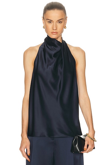 Draped Halter Top
