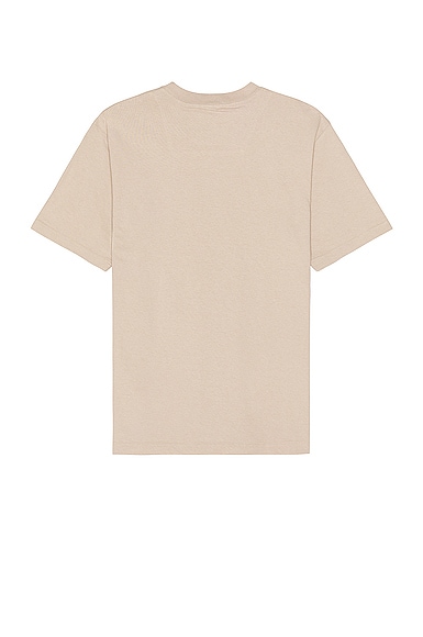 Shop Ts(s) Organic Cotton Jersey Nshw Print T-shirt In Brown