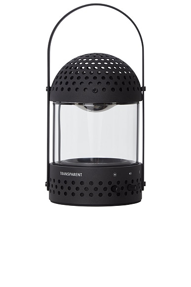Transparent Light Speaker in Black