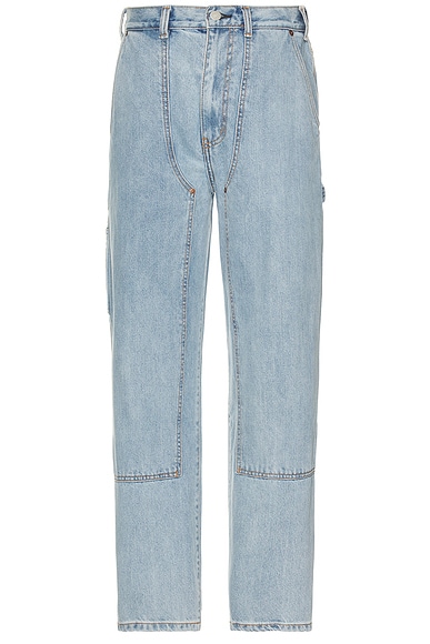 thisisneverthat Denim Carpenter Jeans in Washed Blue