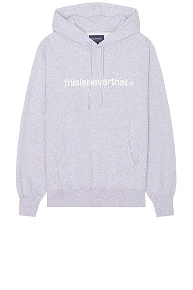 thisisneverthat T-logo Hoodie in Heather Grey