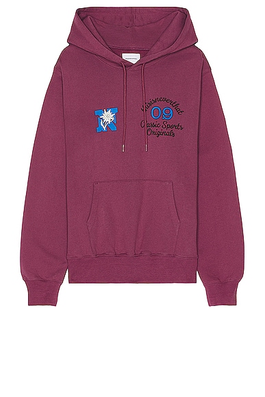 Thisisneverthat Edelweiss Hoodie In Fuchsia