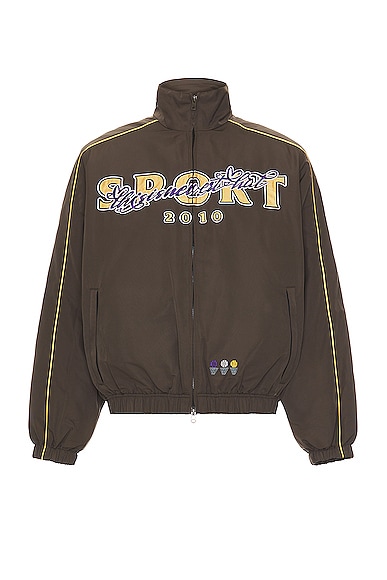 Thisisneverthat Sport 2010 Bomber Jacket In Brown