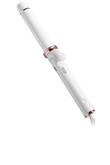 T3 Curl Wrap 1.25 Automatic Rotating Curling Iron In White