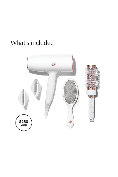 Shop T3 Aireluxe Professional Hair Dryer & Brush Set In N,a
