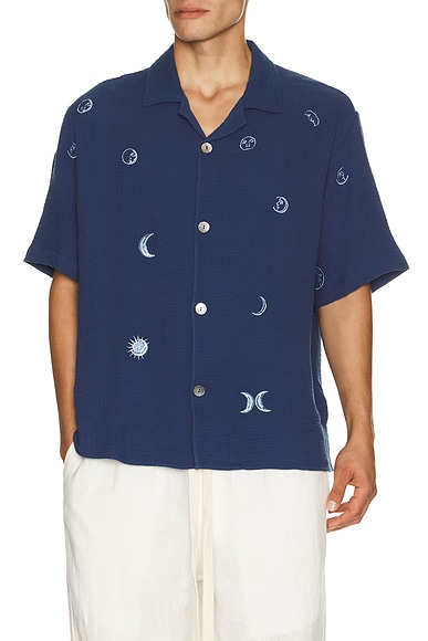 True Tribe Pablo Shirt in Angelweave Indigo
