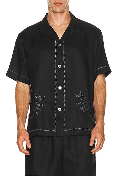 True Tribe Pablo Shirt in Black Wisper Frame