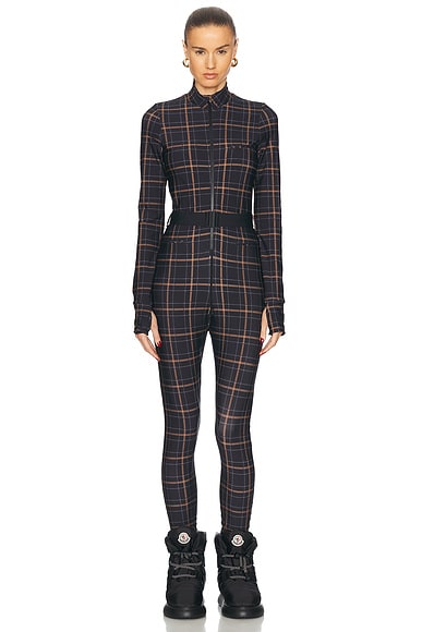 THE UPSIDE Après Ski Lumiere Nova Jumpsuit in Check