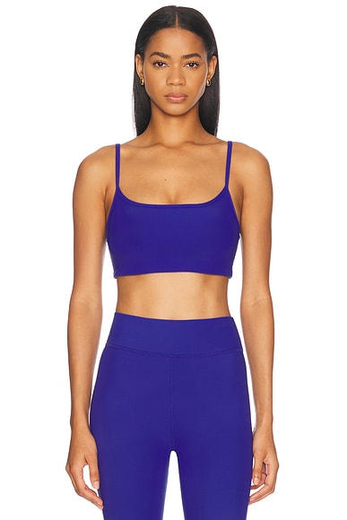 フィットネストップス [Alo Yoga] Seamless Ribbed Favorite Bra Seamless Ribbed Favorite Bra - Black | Alo Yoga
