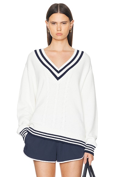 Shop The Upside Louie Sweater In White