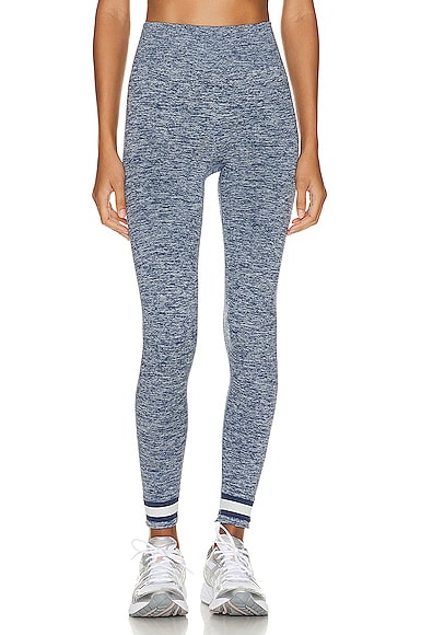 Nylora Taylor Legging in Cloudy Blue & White Combo
