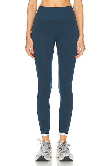 THE UPSIDE Form Seamless 25in Midi Pant in Blue