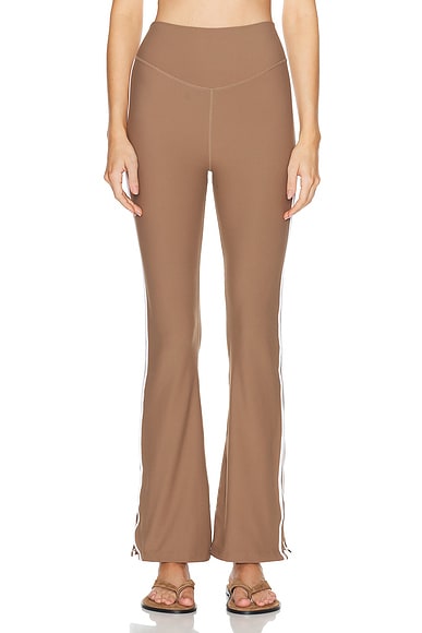 Shop The Upside Peached Florence Flare Pant In Mocha