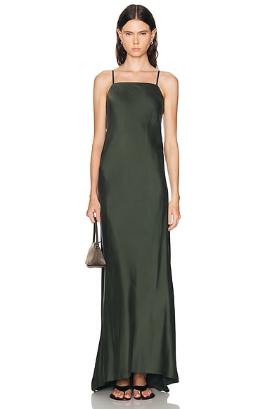 TWP Scoop Back Slip Dress in Rosin
