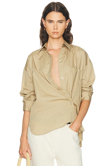 New Earl Button Down Top