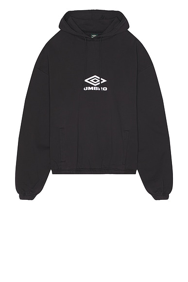 UMBRO Masked Og Logo Hoodie in Black