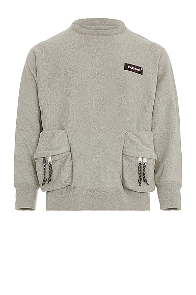 Undercover Eastpak Crewneck Sweater in Grey