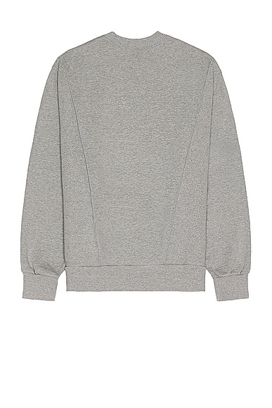 Shop Undercover Graphic Sweater In Top Gray
