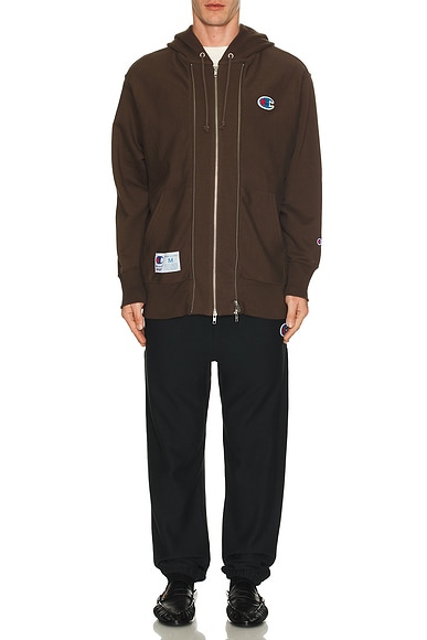 x Champion Zip Up Hoodie