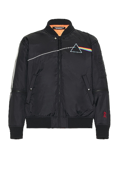 Undercover Pink Floyd Bomber Jacket In Black