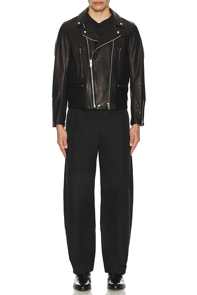 Leather Double Rider Jacket