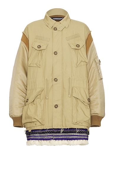 Heron preston silver jacket hotsell
