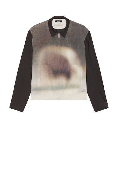 Full Zip Blouson in D.brw Base