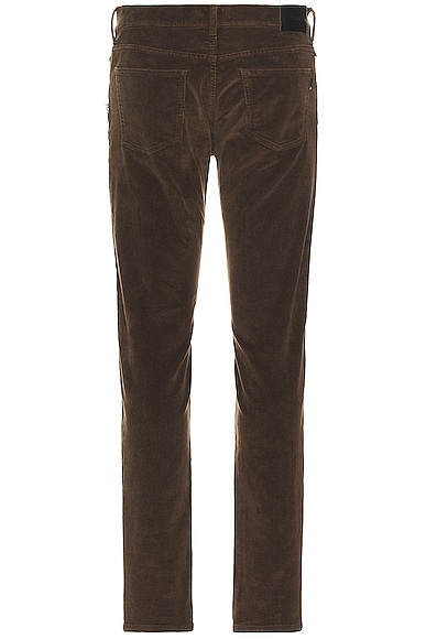 Shop Undercover Stripe Pant In Brown