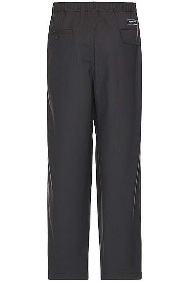 Shop Undercover Pants In Gray Khaki