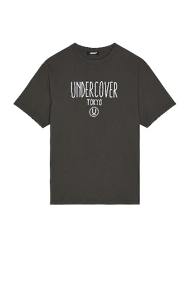 Undercover Tee in Charcoal