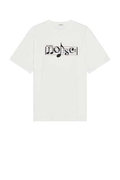 Undercover Noise Tee in White