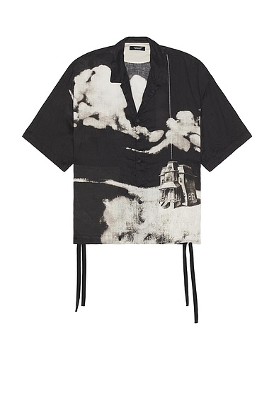 Undercover Short Sleeve Shirt in Black Base
