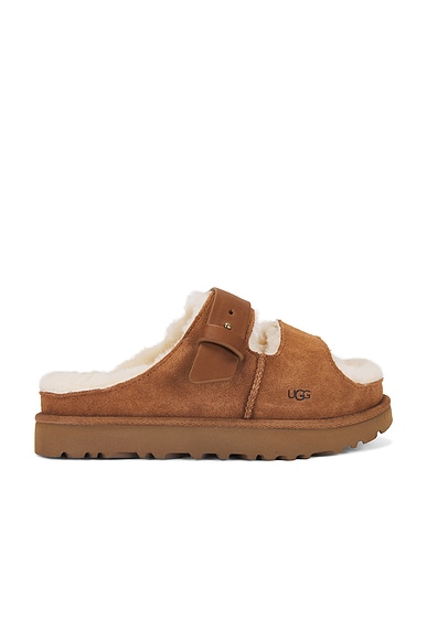 UGG Tazzlita Slipper in Chestnut | FWRD UGG Tazzlita Slipper in Chestnut | FWRD