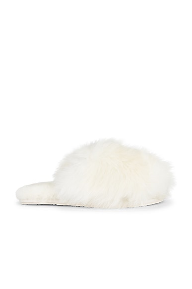 UGG Scuffette Chalet Slipper in White
