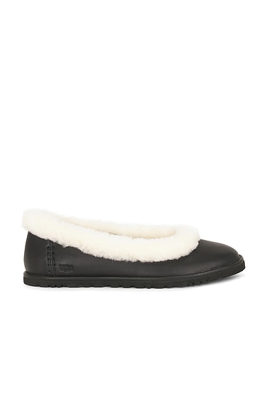 Zora Leather Ballet Flat