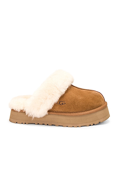 UGG Disquette Slipper in Chestnut | FWRD